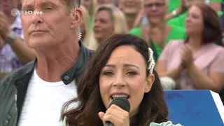 David Hasselhoff & Jasmin Wagner - Summer Go Away (ZDF-Fernsehgarten - 2019-07-14)