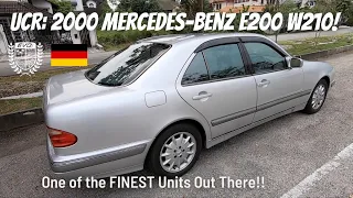 UCR: 2000 Mercedes-Benz E200 W210 - LAST of The Great "Built Like a TANK" Benzes! | EvoMalaysia.com