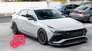 2023 Hyundai Elantra N GETS NEW S-STYLE SIDE SKIRTS!