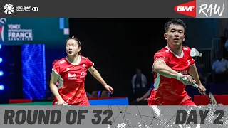YONEX French Open 2023 | Day 2 | Court 2 | Round of 32