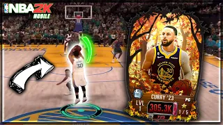 STEPHEN CURRY DRILLS A LOGO SHOT ON DROSE FACE!! NBA 2K MOBILE GAMEPLAY!!