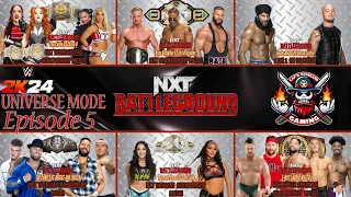 "Battleground" WWE 2K24 Universe Mode Episode 5