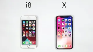 iPhone 8 vs iPhone X - SPEED TEST in 2024