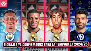 FICHAJES CONFIRMADOS para la SIGUIENTE Temporada 2024/25 - Mbappe y Yoro al Madrid, Savinho y Mas