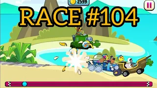 ✅RACE #104 Single Race Grizzy And The Lemmings | Boomerang Make And Race 2 - Cartoon Racing Game