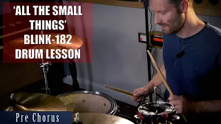 'All The Small Things' - Blink-182 - Drum Lesson (Travis Barker)