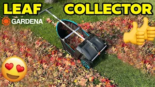 BEST RAKE! Gardena Leaf Collector