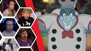 Lets Player's Reaction To Their Encounter With Chef Saltbaker - Cuphead DLC