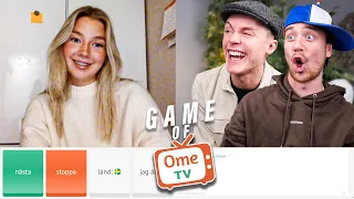 Vi gör BORT oss BRUTALT på OmeTV! (Game OF OME)