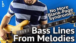 How To Write A Bass Line For An Existing Melody (No More 'Blank Page Syndrome')