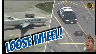 United B-777 Wheel SFO 7 March 2024