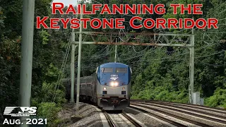 2 Days on Amtrak's Keystone Corridor | Pennsylvanians, Metroliners & Septa!