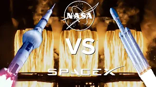 Falcon Heavy vs Saturn V