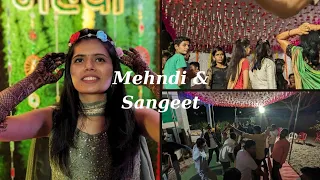 Finally day begins from Mehndi & Sangeet ceremony | Part - 7 #vlog @Shraddhajadhavofficial