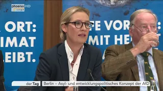 Pressekonferenz der AfD zur Asylpolitik am 21.08.17