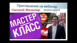 Мастер класс по Свечному анализу