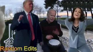 biden sings trump dances cat vibes ( Ievan Polkka ) deepfake | trump dances with kamala harris