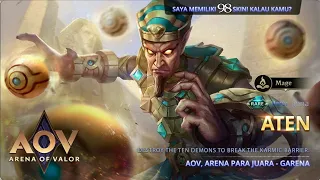 Arena Of Valor - New Skin Jinna "Aten" from Codex Xeniel..  SKIN ala FIRAUN hmmm hmmm hmmm