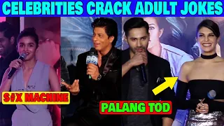 17 Bollywood Actors who Cracked Double Meaning/Adult Jokes in Public | Srk,Alia Bhatt,Akshay Kumar