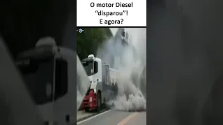 Motor a diesel disparado #mecanica #engenhariamecanica #mecanicadiesel #motordisparado