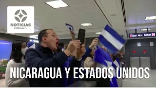 Presos políticos de Nicaragua son liberados en Estados Unidos