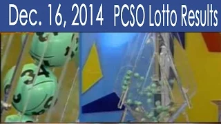 PCSO Lotto Results December 16, 2014 (6/49, 6/42, Swertres, EZ2 & 6D)