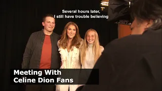 Meeting Wiht Celine Dion Fans