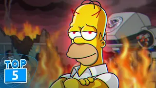 TOP 5 nejhorších činů Homera Simpsona