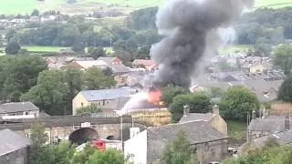 fire on ebor st littleborough