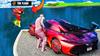 Stealing Every Car From The Flash in GTA 5 RP