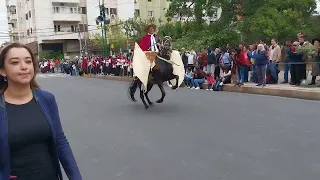 Fundacion de Salta (441 Años) Desfile en calle Mitre, en la Lejislatura