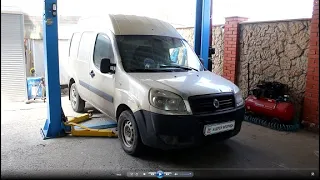 Загремел и задымил двигатель Капиталка на FIAT Doblo Cargo 1,3 Multijet  Фиат Добло 2008  1часть