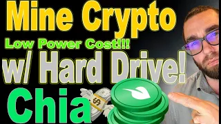 Green Crypto Mining With Your Hard Drive! Chia Mining is EASY
