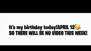 ITS MY BIRTHDAY🥳 APRIL 12th | THE OFFICIAL JAMES M | #itsmybirthday #shorts