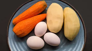 Just Add Eggs With Potatoes Its So Delicious/ Simple Breakfast Recipe/ 5 Mints Cheap & Tasty Snacks