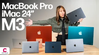 Unbox MacBook Pro M3 และ iMac M3 พร้อมเทียบสีดำใหม่ มันดำแค่ไหน ! | Ceemeagain