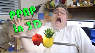 PPAP 3D Printed Pen-Pineapple-Apple-Pen