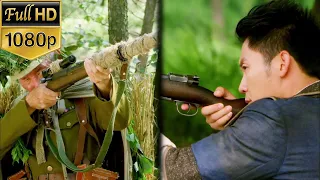 【電影】日軍狙擊手樹林伏擊，卻遭遇神槍小子，被一槍擊斃！#抗日 #电影 #狙击手
