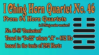 Richard #Burdick's #Horn #Quartet No. 46, Op. 308 No.46 -  tuned to 292 Hz.