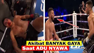 Kebanyakan Gaya Tapi Aksinya NOL BESAR! Kelakuan Petarung Ini Bikin Malu 7 Turunan