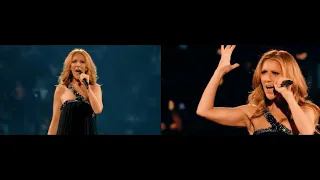 Boston Vs. Montréal | Céline Dion - My Heart Will Go On (Live Comparison 2008) HD