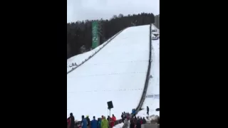 Tilen Bartol -  252m CRASH -  Planica 2016