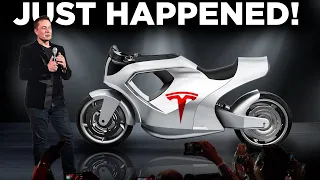 Elon Musk JUST REVEALED The New Tesla Motorbike! (Model M) 🔥