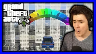 EPIC STUNT RACE!! (GTA V w/ Wedry & House)