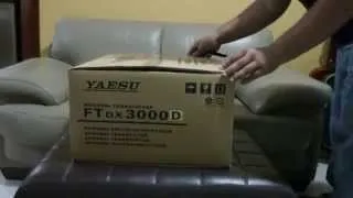 Unboxing Yaesu FTDX3000D