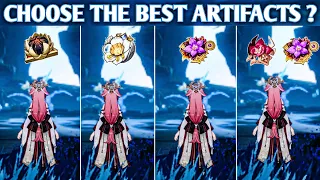 BEST Artifacts for YAE MIKO - Artifacts Comparison Guide [Genshin Impact]