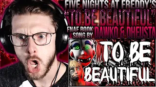 Vapor Reacts #1139 | [SFM] FNAF BOOK SONG LYRIC VIDEO "To Be Beautiful" by Dawko & DHeusta REACTION!