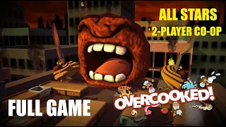 Overcooked (2-Player Co-Op) - Full Game ALL STARS Walkthrough