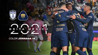 #GritaMéxicoA21 | Color Varonil | Jornada 16 - Pachuca vs Pumas