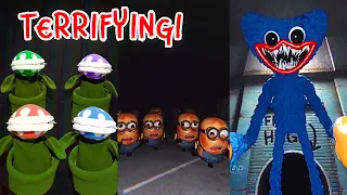 Piranhaa Plants getting SCARED for around 8 minutes straight